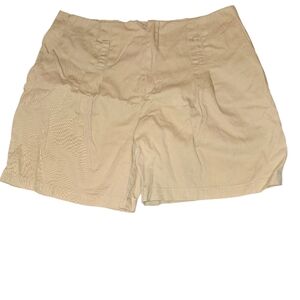 Shorts Woman 36" Waist Khaki Tan Pockets Causal Dress Unbranded Handmade Dimens